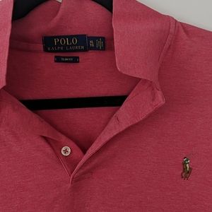 Salmon Red Ralph Lauren Polo